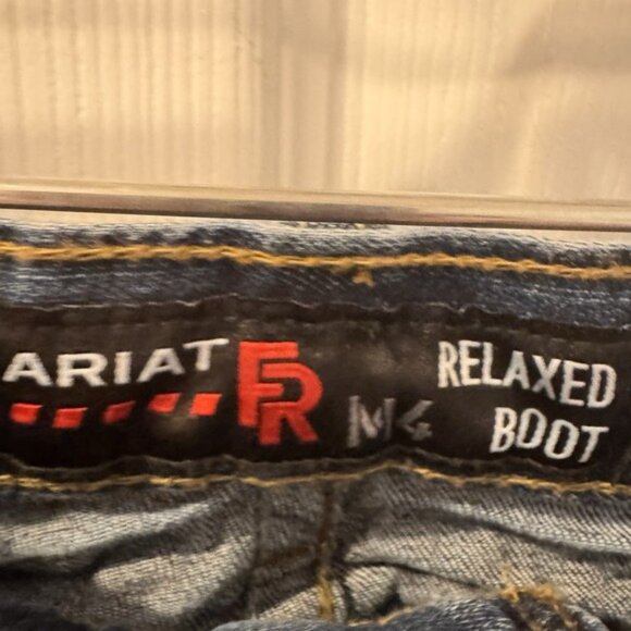 Men's Ariat FR M4 Relaxed Boot Work Jeans 34x31 Fire Resistant Cowboy Western - Picture 4 of 9